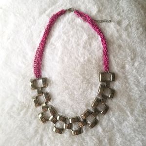 Pink & Gold Necklace
